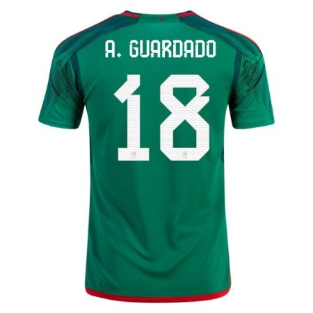2022 Andres Guardado #18 Mexico Home Jersey