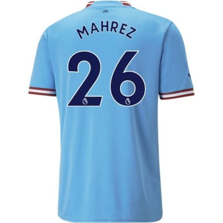 22/23 Riyad Mahrez #26 Manchester City Home Jersey