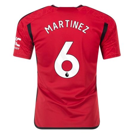 23/24 Manchester United #6 Lisandro Martinez Home Jersey