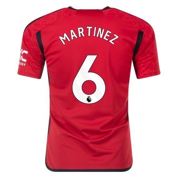 23/24 Manchester United #6 Lisandro Martinez Home Jersey