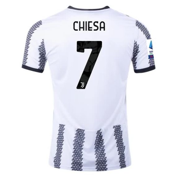 22/23 Federico Chiesa #7 Juventus Home Jersey