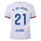 23/24 Barcelona #21 Frenkie de Jong Away Jersey