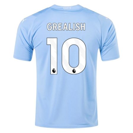 23/24 Manchester City #10 Jack Grealish Home Jersey