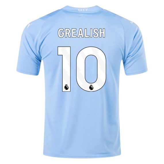 23/24 Manchester City #10 Jack Grealish Home Jersey