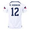 2022 Miles Robinson #12 USMNT Home Jersey
