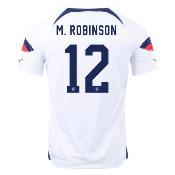 2022 Miles Robinson #12 USMNT Home Jersey