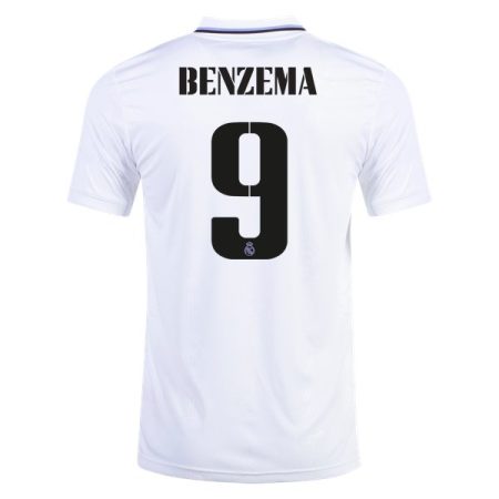 22/23 Karim Benzema #9 Real Madrid Home Jersey
