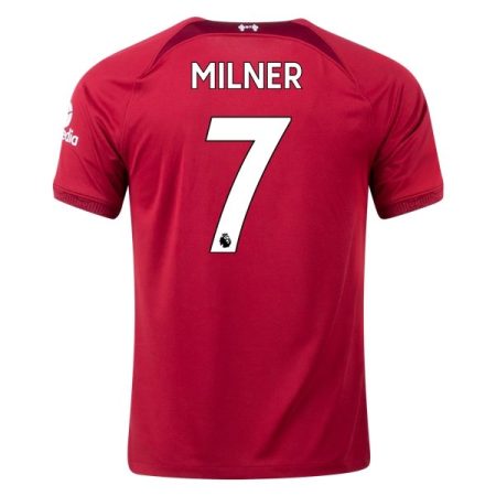 22/23 James Milner #7 Liverpool Home Jersey
