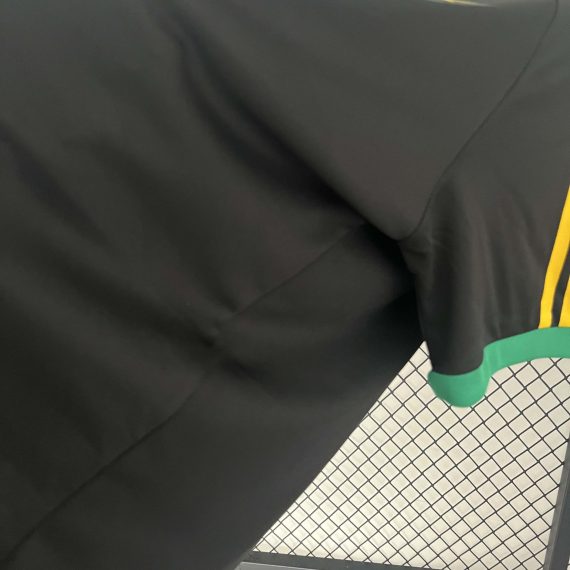 2024 Jamaica Training Wear Black Football Shirt