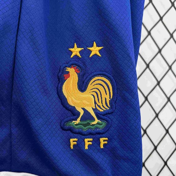 2024 France Away Football Shirt Kids Size Suit