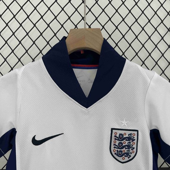 2024 England Home Football Shirt Kids Size Suit