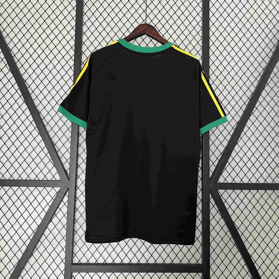 2024 Jamaica Training Wear Black Football Shirt