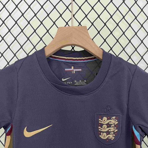 2024 England Away Football Shirt Kids Size Suit