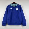 2023-2024 Algeria National Reversible Windbreaker Blue Soccer Jersey