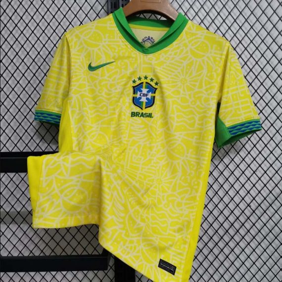 2024 Brazil Home Football Shirt