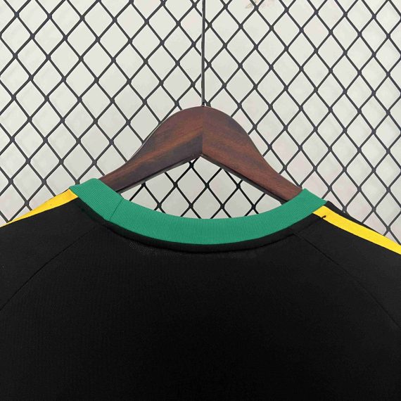 2024 Jamaica Training Wear Black Football Shirt