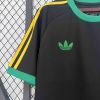 2024 Jamaica Training Wear Black Football Shirt