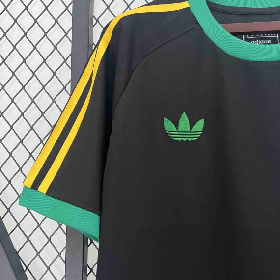 2024 Jamaica Training Wear Black Football Shirt