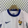 2024 France Away Football Shirt Kids Size Suit