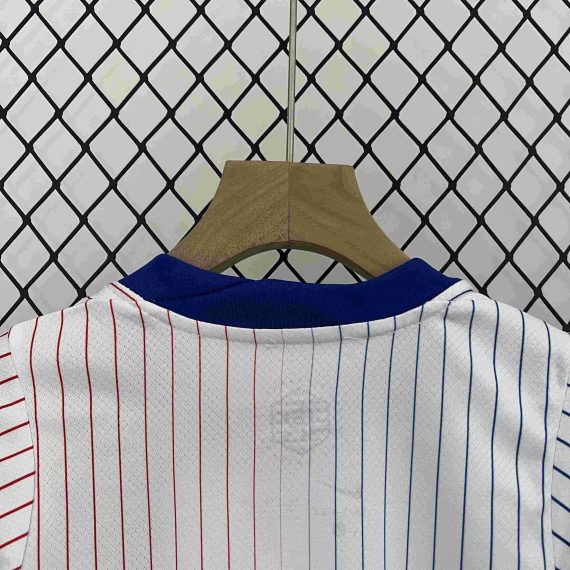 2024 France Away Football Shirt Kids Size Suit