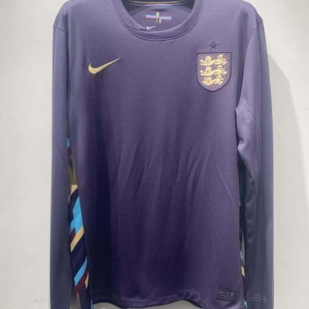 2024 Long Sleeve England Away Football Shirt