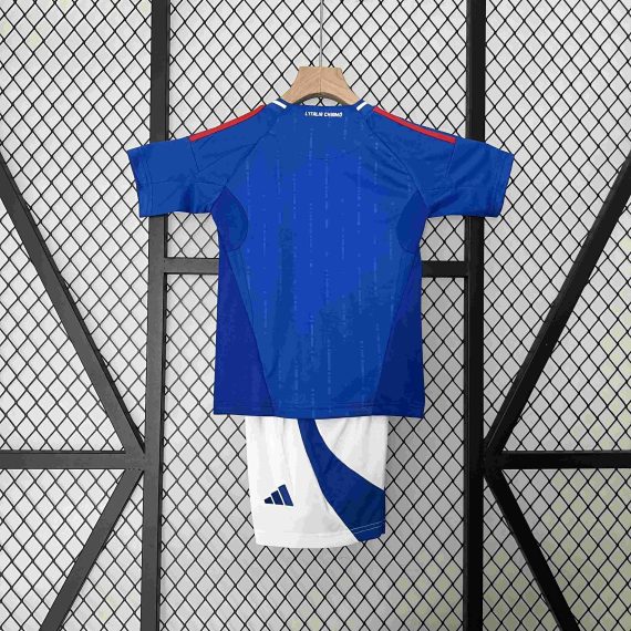 2024 Italy National Team Home Football Shirt Kids Size Suit
