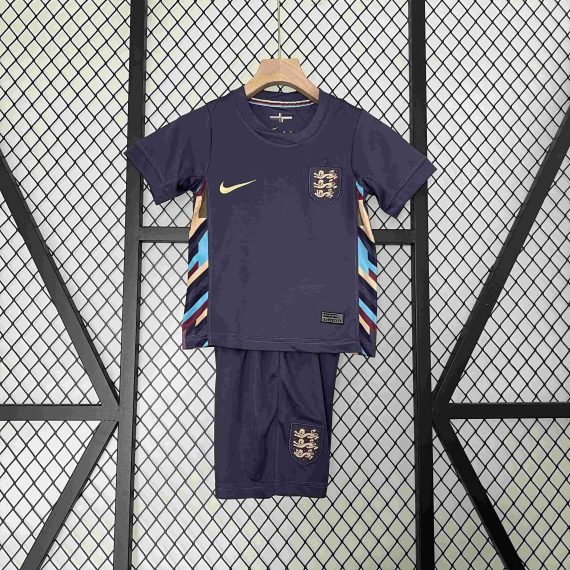 2024 England Away Football Shirt Kids Size Suit