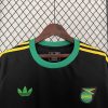 2024 Jamaica Training Wear Black Football Shirt