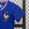 2024 France Home Football Shirt Kids Size Suit