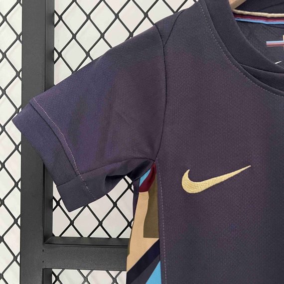 2024 England Away Football Shirt Kids Size Suit
