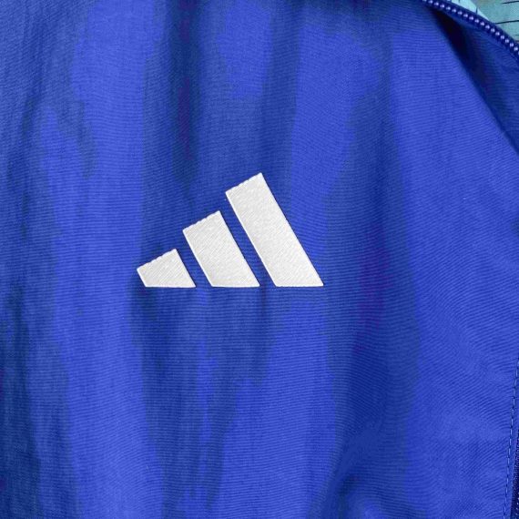 2023-2024 Algeria National Reversible Windbreaker Blue Soccer Jersey