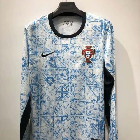 2024 Long Sleeve Portugal Away Football Shirt