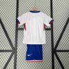 2024 France Away Football Shirt Kids Size Suit