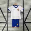 2024 France Away Football Shirt Kids Size Suit