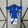 2024 Italy National Team Home Football Shirt Kids Size Suit