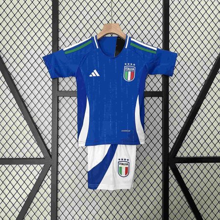 2024 Italy National Team Home Football Shirt Kids Size Suit