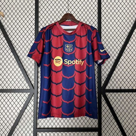 2024/2025 Barcelona Training Wear Red-blue Football Shirt