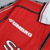 1998/1999 Retro Manchester United Home Football Shirt