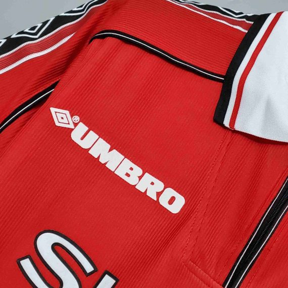 1998/1999 Retro Manchester United Home Football Shirt