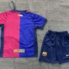 2024/2025 Barcelona Home Football Shirt Kids Size Suit