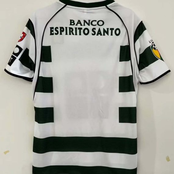 2001/2003 Retro Sporting Lisbon Home Football Shirt