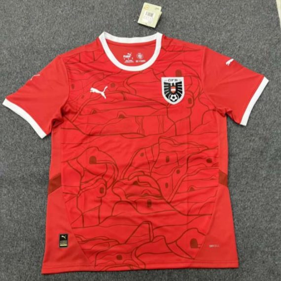 2024 Austria National Team Home Football Shirt