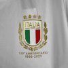 2023 Italy 125th Anniversary White Soccer Shirt