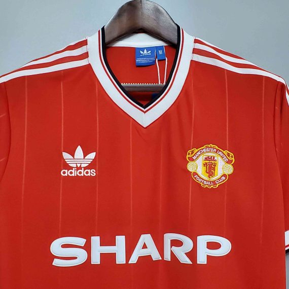 1983/1984 Retro Manchester United Home Football Shirt