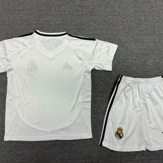 2024/2025 Real Madrid Home Football Shirt Kids Size Suit