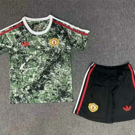 2024/2025 Manchester United Joint Edition Football Shirt Kids Size Suit
