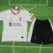 2024/2025 Liverpool Third Away Soccer Jersey Kids Size Suit