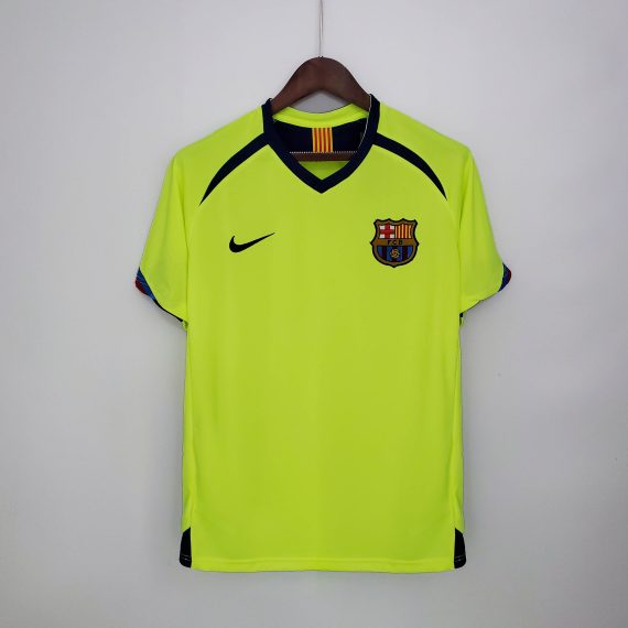 2005/2006 Retro Barcelona Away Football Shirt