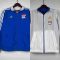 2023/2024 Lyon Reversible Windbreaker Blue-white Soccer Jersey