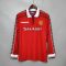 1998-1999 Retro Long Sleeve Manchester United Home Football Shirt